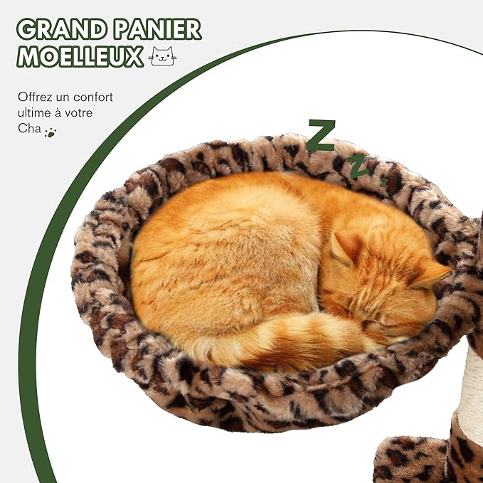 MUTICOR 66 Inches Multi-Level Large Cat Tree Tower - Image 3