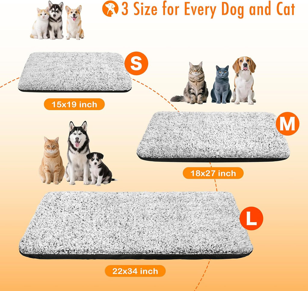 Self Warming Cat Bed, 2.0 Upgraded Thermal Mat for Indoor Cats, 18 x 27 In