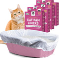 Cat Litter Box Liners Alfapet heavy duty Extra Giant 60 Count - Tear-Resistant Cat Litter Bags - Waterproof Litter Liners - Fits Litter box Pan Sizes XL, Giant, X-Giant, 37" x 18", 20 lb Capacity