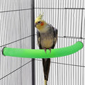 U Shape Parrot Perch Stand Toy Bird Platform Sand Paw Grinding Clean Stick by FrgKbTm