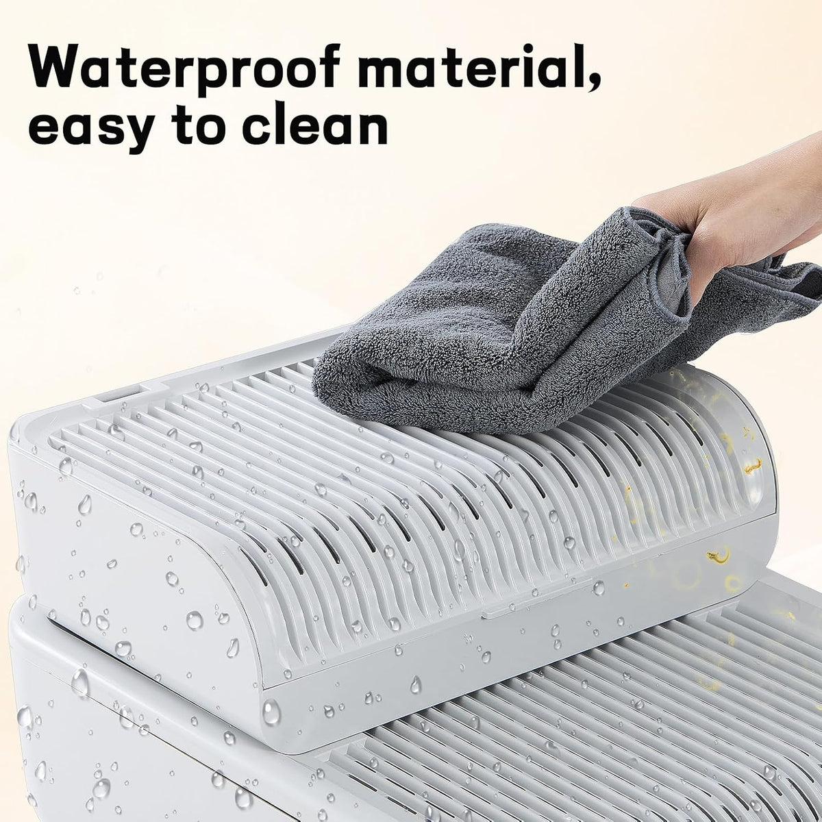 2-Tier Cat Litter Step, Anti-Slip Cat Stairs for All Litter Boxes