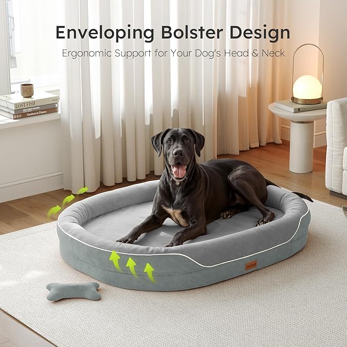 XXL Orthopedic Dog Bed, 53 in. Dog Bed - Image 2