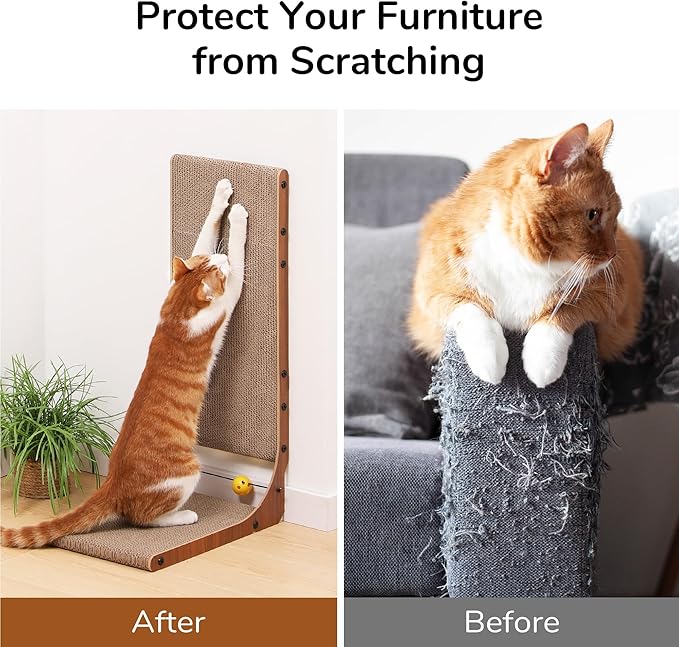 FUKUMARU Cat Scratcher, 26.8 Inch Cat Scratch Pad - Image 7