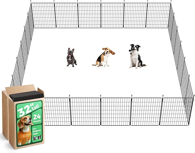 FXW MiniPaws Unleashed Dog Playpen, Expandable & Portable Design by FXW