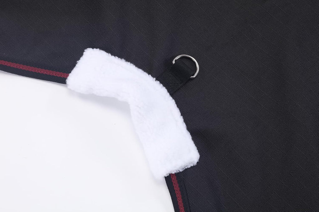 LEAFOREST 1200D Horse Turnout Blanket Waterproof 200g Fill Winter Cold Wet