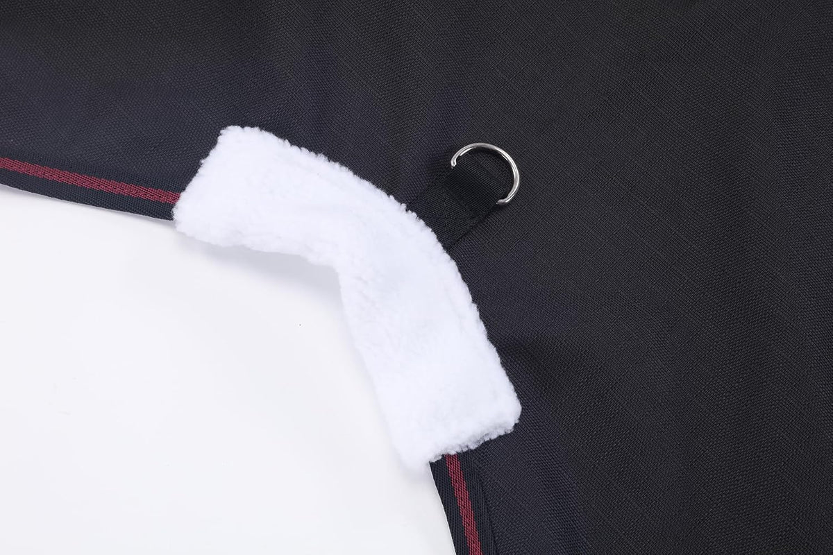 LEAFOREST 1200D Horse Turnout Blanket Waterproof 200g Fill Winter Cold Wet