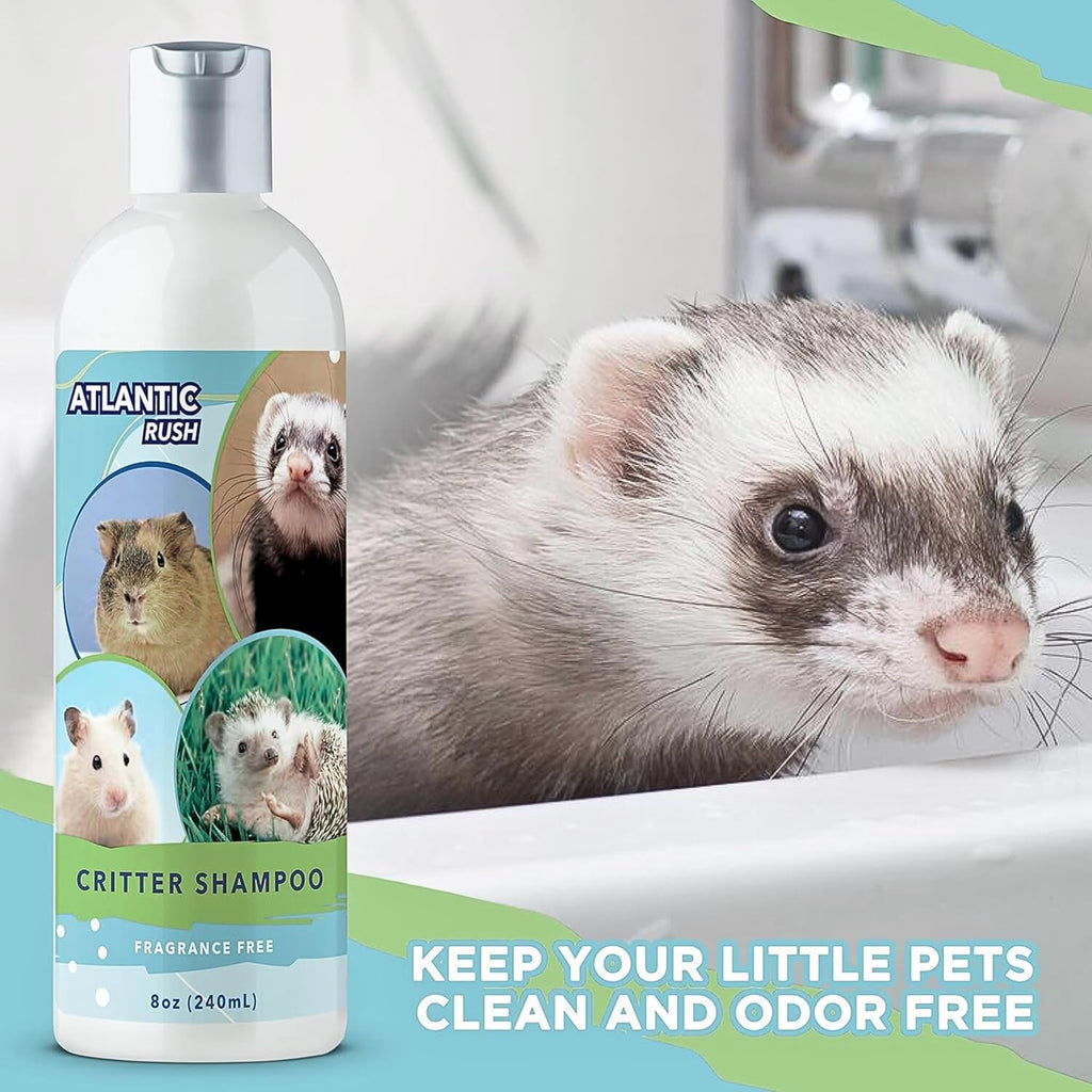 Atlantic Rush Shampoo for Small Pets- 8oz Pet Spray (Tea Tree)