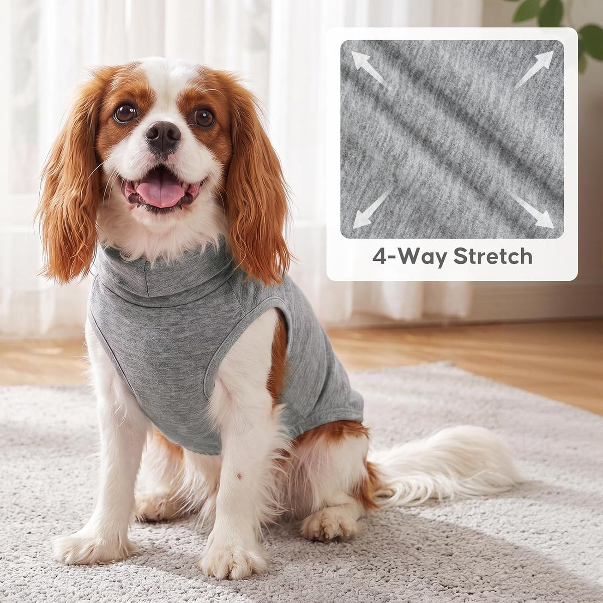 KYEESE 2Pack Dog Sweater for Small Dogs Soft Pet Coats Fleece Sweatshirt