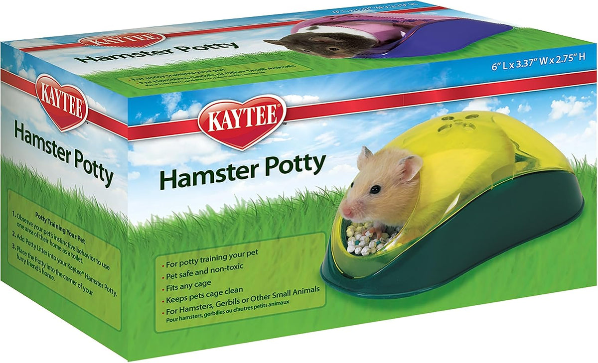 Kaytee Hamster Potty Assorted (Pack of 4)