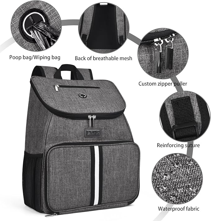 BAGLHER丨Dog Travel Bag, Airline Approved Pet Supplies Backpack, Dog Travel - Image 5