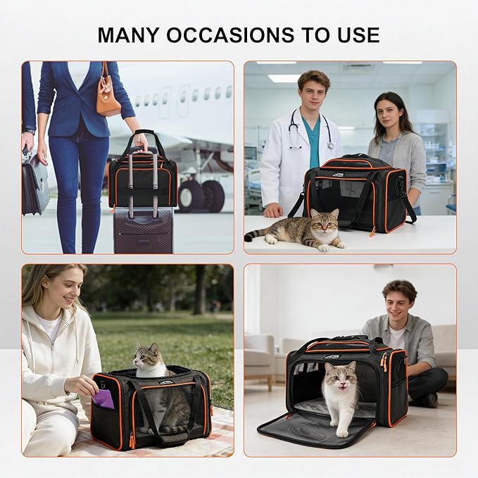 TSA Approved Expandable Cat Carrier - Image 7
