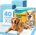 40-Pack Extra Large Super Absorbent Disposable Puppy Pads for Dogs,28x34in|Dog Training Pee Pads, Leakproof Protection,Quick-Dry,Tear-Resistant, Odor Control,Suitable for All Dogs and All Ages