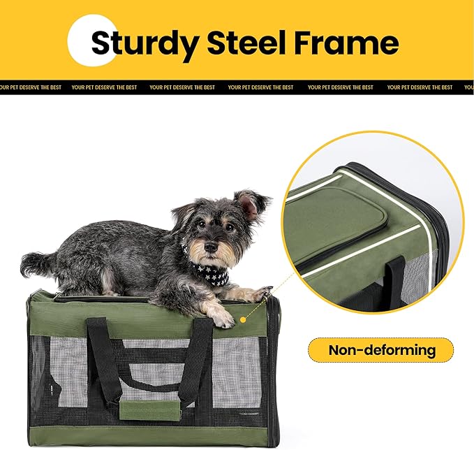 Dog Carrier Soft Sided, Large Cat Carrier - Image 8