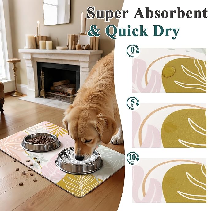 Topotdor Boho Dog Food Mat - Image 2