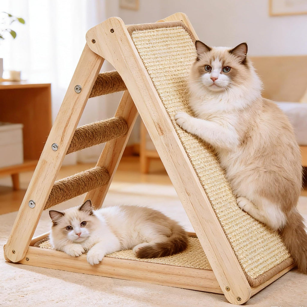 Cat Scratcher, Pre-Assembled Sisal Post for Indoor Cats