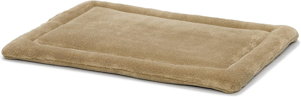 MidWest Homes for Pets Intermediate QuietTime Taupe Micro Terry Pet Bed, Ultra-Soft & Cushioned Crate Pad for 36-inch Crates, Machine Washable