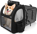 Pecute Pet Carrier Backpack, Large Cat Carrier Backpack, Expandable cat Backpack by pecute
