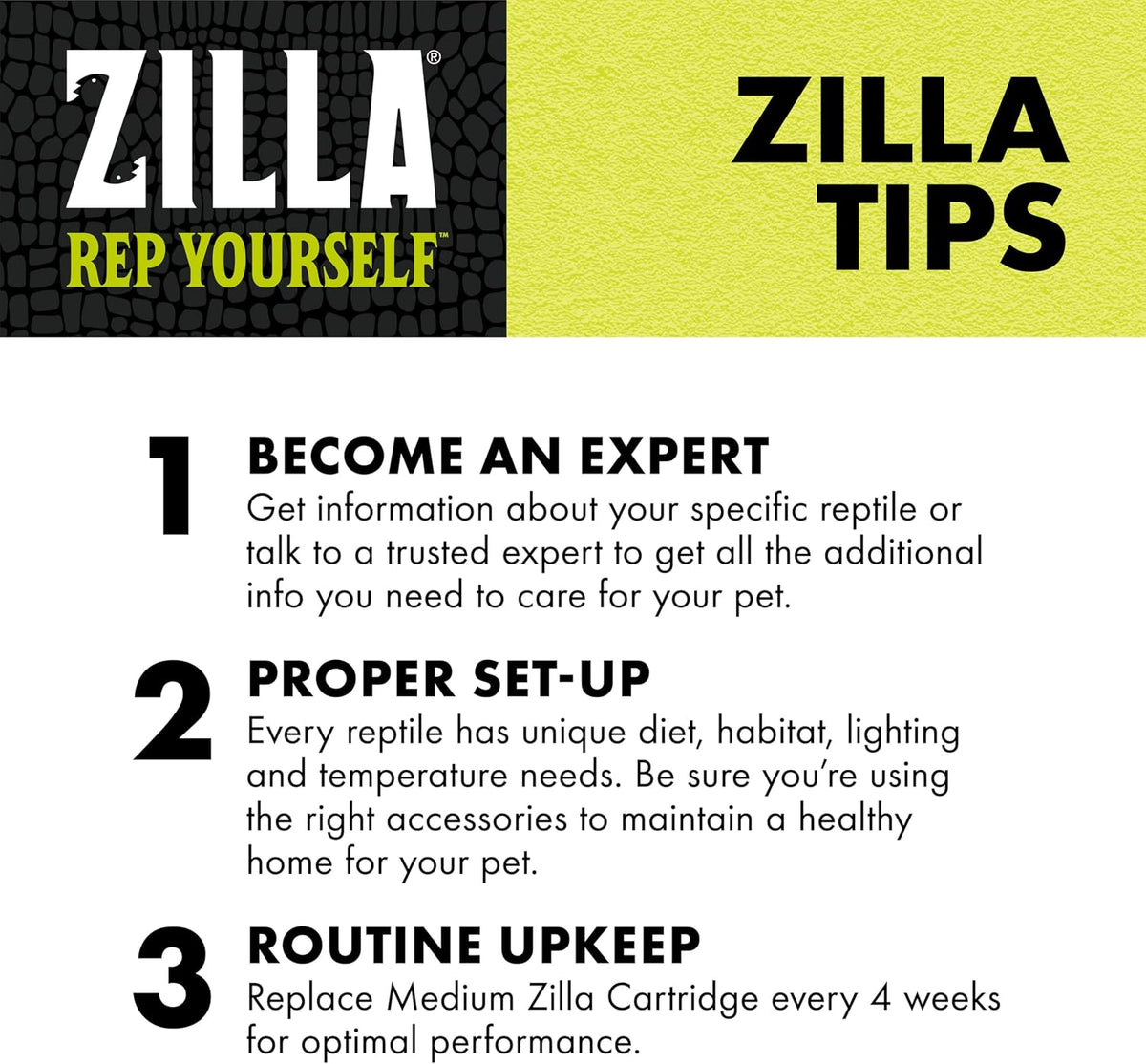 Zilla Aquatic Reptile Internal Filter for Turtles and Amphibians, Medium