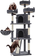 Yaheetech | 68.5in Cat Tree | for Large Cats | Multi-Level Cat Tower by Yaheetech