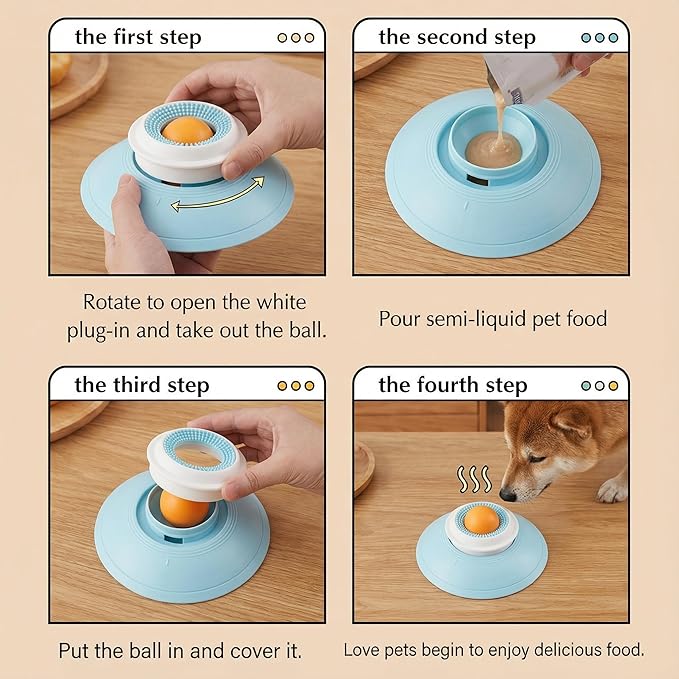 Dog Lick Slow Feeder Bowl - Image 4