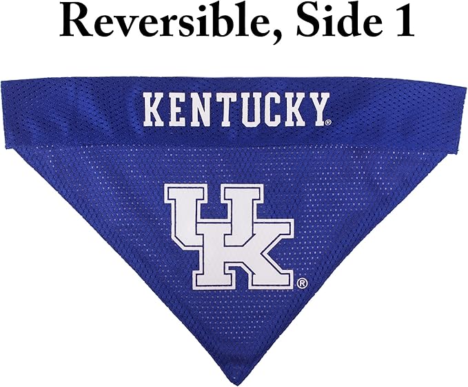 Pets First Collegiate Pet Accessories, Reversible Bandana, Kentucky Wildcats - Image 3