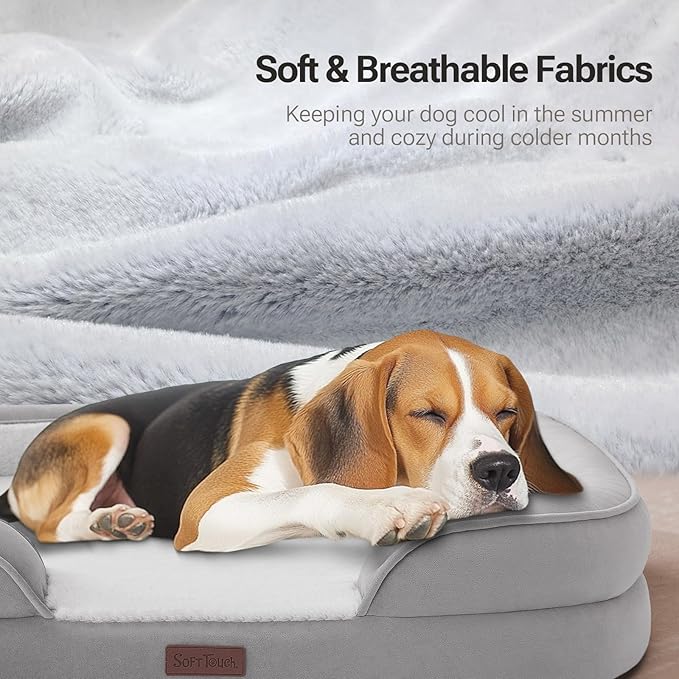 Soft Touch Orthopedic Dog Bed for Large Dogs - Image 3
