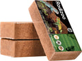 3 Pcs Organic Coconut Fiber Substrate, Biodegradable 100% Natural Coco Soil Brick, Multipurpose Eco-Friendly Terrarium Bedding for Reptiles, Tortoise, Bearded Dragon, Gecko, Snake & Amphibians