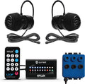 CURRENT Dual eFlux Aquarium Wave Pumps, 1,050gph - Includes 2 Wave Maker Water Circulation Pumps for Freshwater and Saltwater Fish Tanks - Multiple Adjustable Flow Modes - Wireless Remote Control