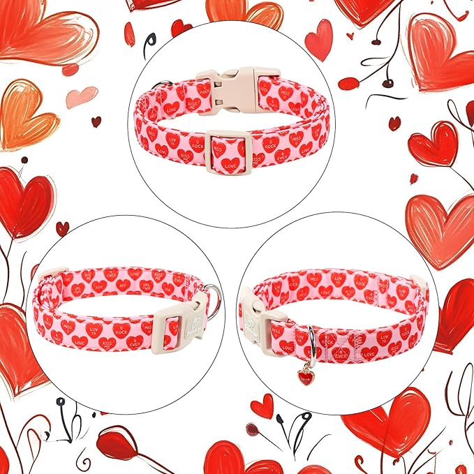 Valentines Dog Collar for Small Dogs - Image 6
