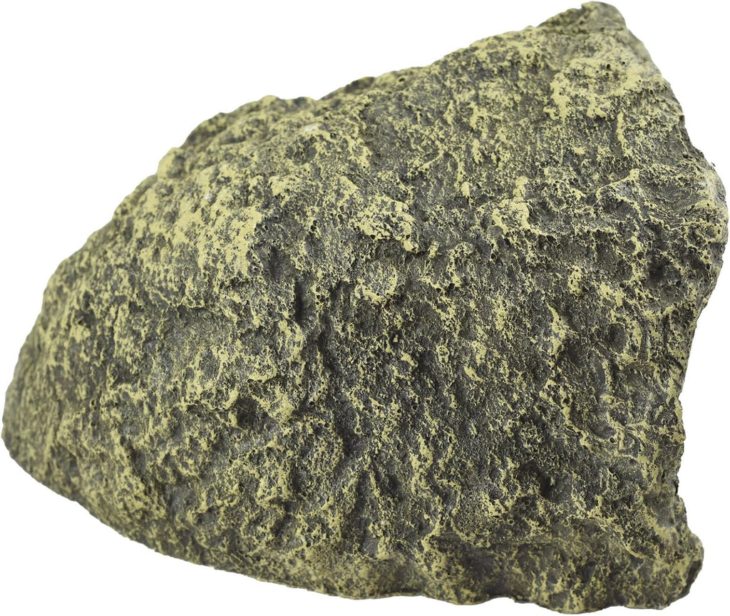 OMEM Resin Reptile Hideout: Extra Large Simulation Rock Cave for Ball Pythons, Lizards, Large Reptile Evasion -Aquarium Turtle Fish Tank Landscaping