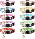10 Pack Breakaway Cat Collars by Guiqulai