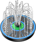 Yzert Solar Fountain Full Glass Panel No Battery, 3.5W Solar Bird Bath Fountains by Yzert