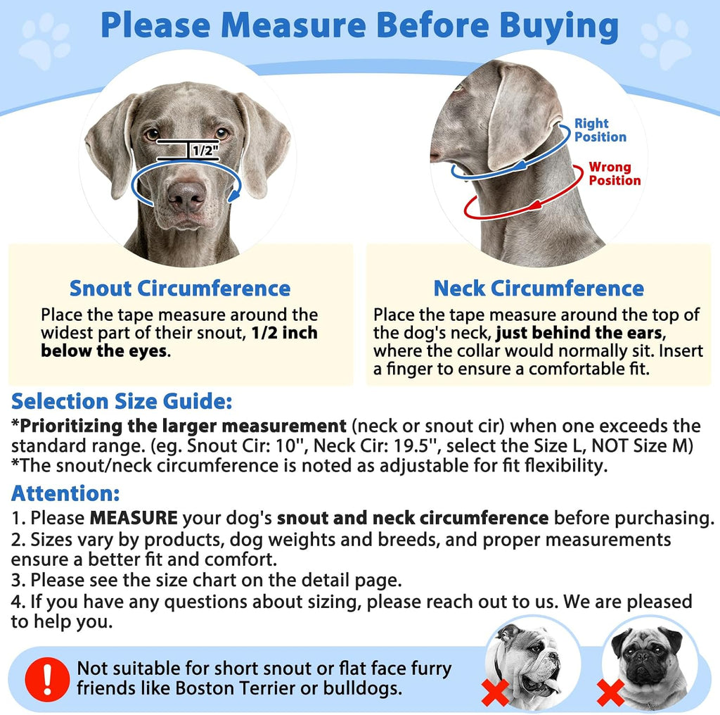 BARKLESS No Pull Dog Head Collar for Gentle Training Walking, Head Halter