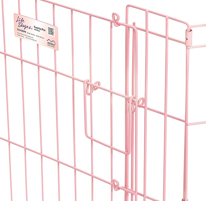 MidWest Homes for Pets Folding Metal Puppy / Dog Exercise Pen, Indoor/Outdoor - Image 3