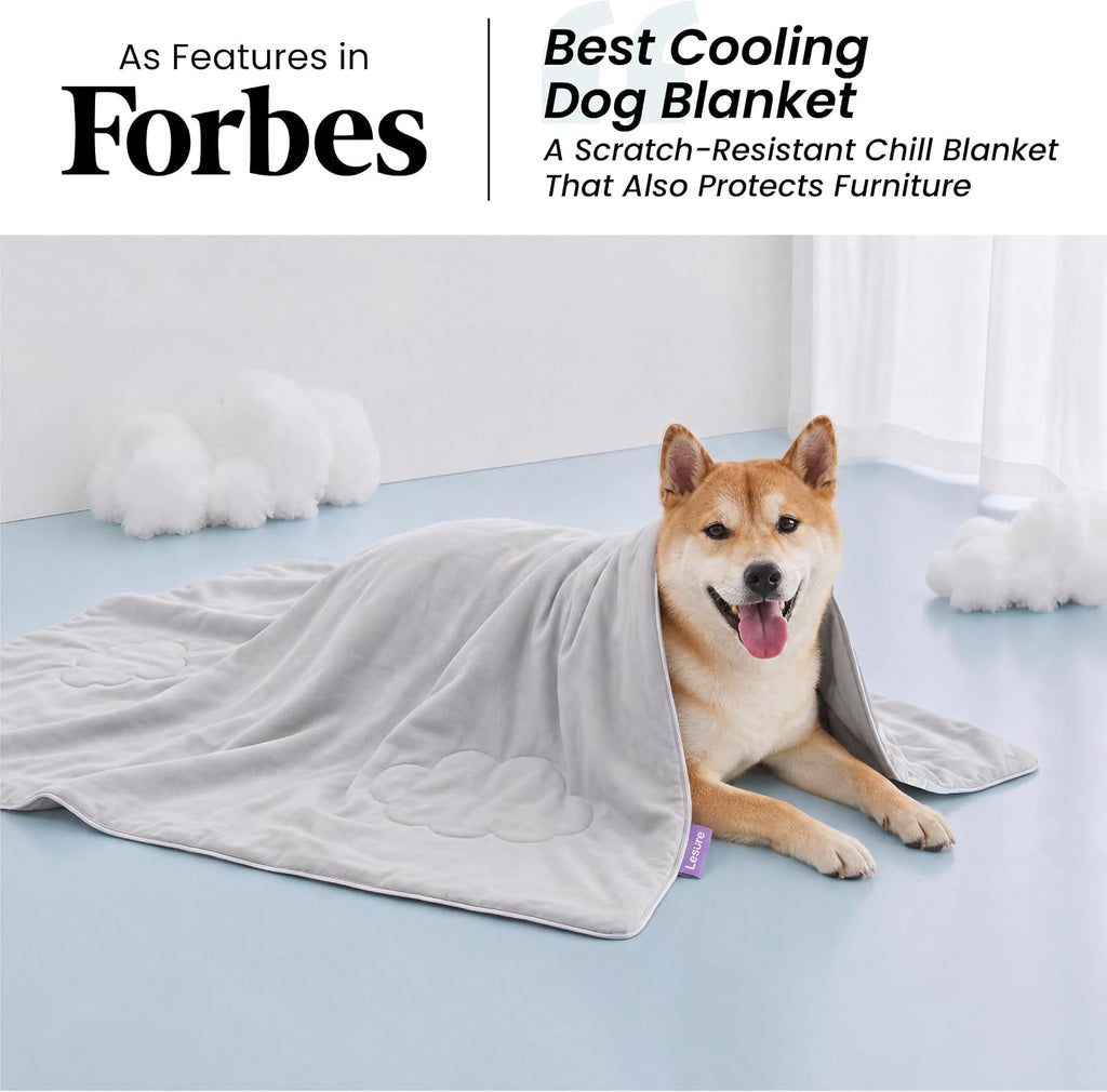 LE SURE ApexCloud™ Premium Cooling Blankets for Large Dogs Q-MAX>0.4,50x60