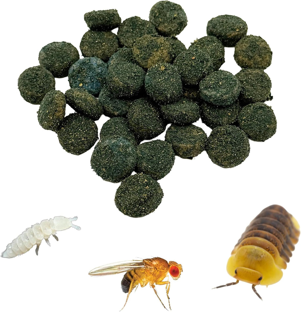 CTWPets Clean Up Crew Bites, Isopod Food & Springtail Food, 2.5 oz