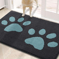 Buganda Dog Door Mat for Muddy Paws, Absorbent Dirt Trapper Washable Indoor by Buganda