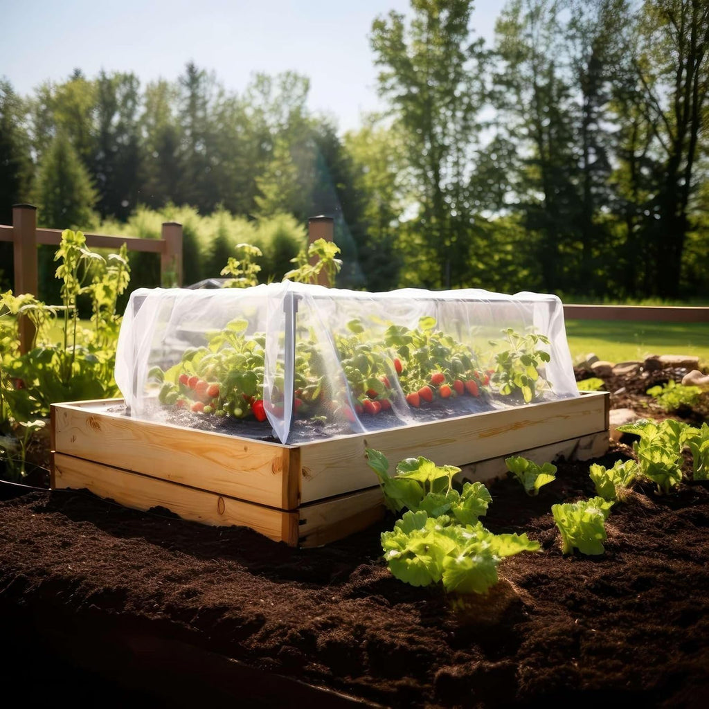 Garden Netting Cover for Bird, Insect & Bug Protection | 10x10 FT Fabric