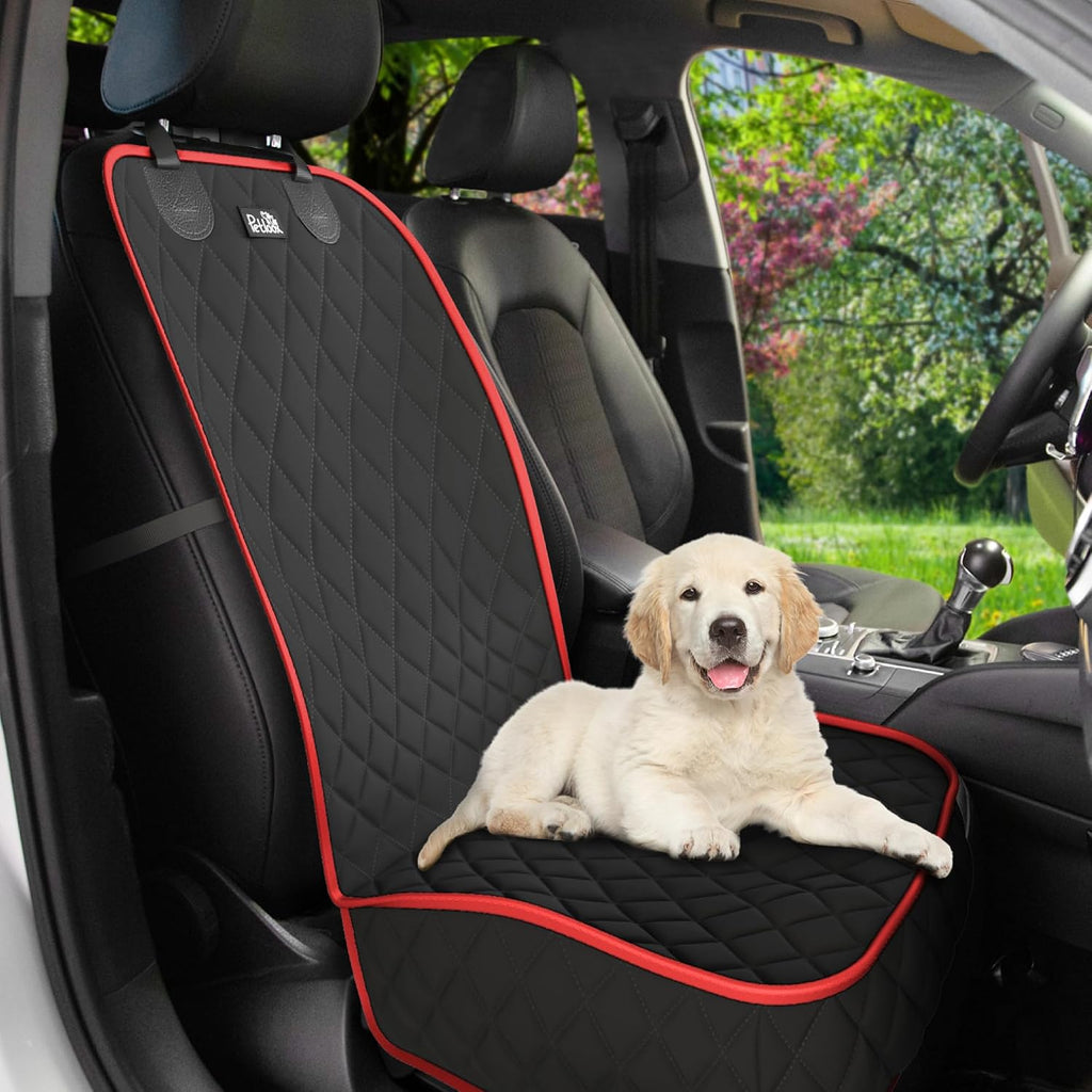 Front Car Seat Covers for Dogs, Waterproof Dog Car Seat Cover for Truck SUV