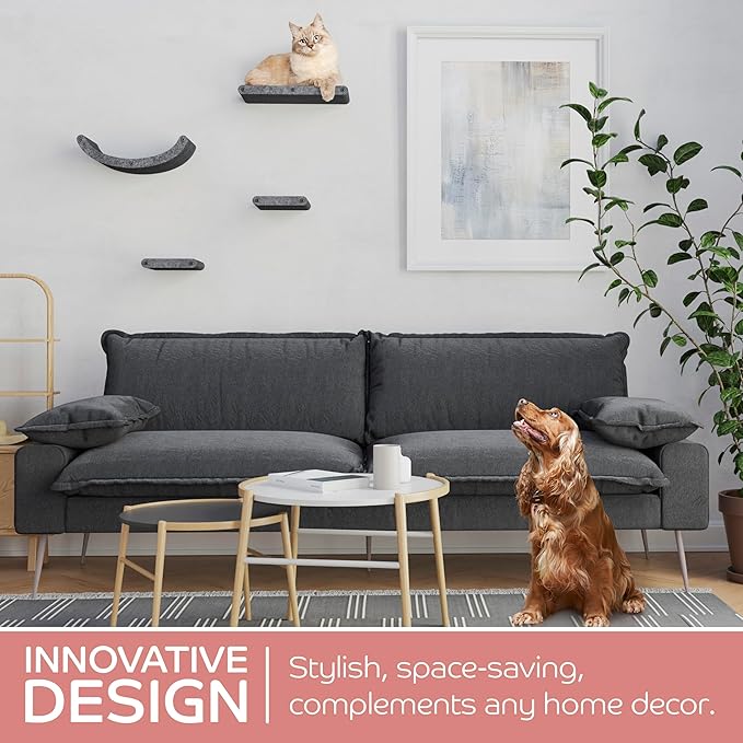 Wall Mounted Cat Steps Short Shelves by Pryde Pets - Image 5