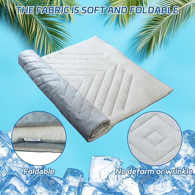 Dog Cooling Mat Self Coolings Foldable Cooling Pad - Image 5