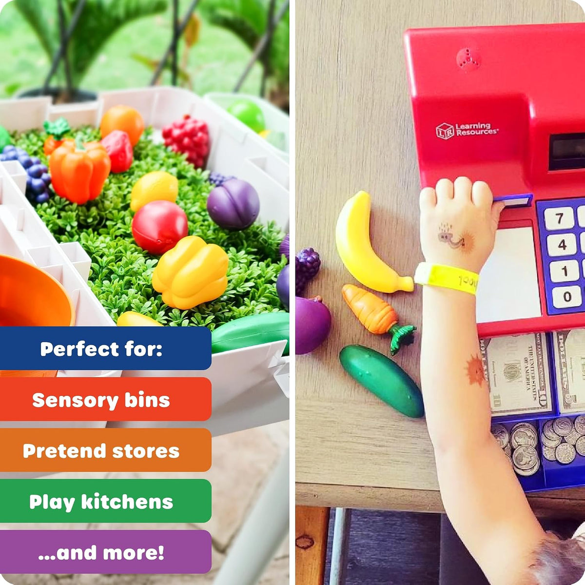 Learning Resources Original Farmer's Market Color Sorting Set