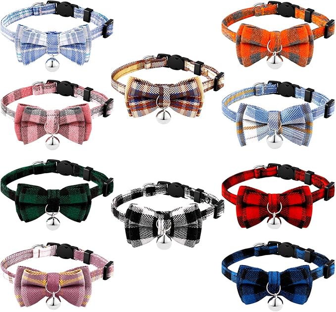 Weewooday 10 Pcs Breakaway Cat Collar by Weewooday