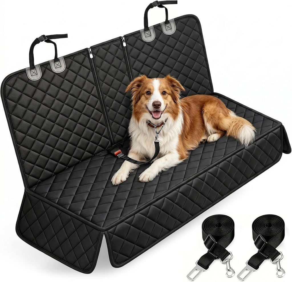Yuntec Dog Car Seat Cover, Back Seat Cover for Dogs Pet Car Seat Protector