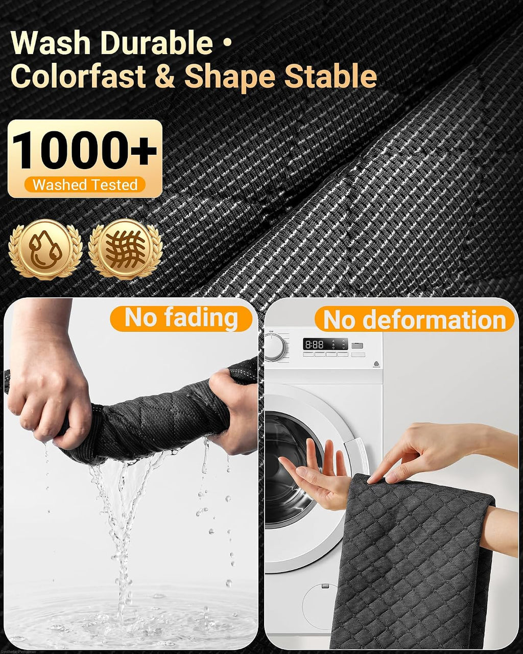 【Multi-Cycle & Odor Control】 PetDance Dog Pee Pads Infused Silver Ion Tech