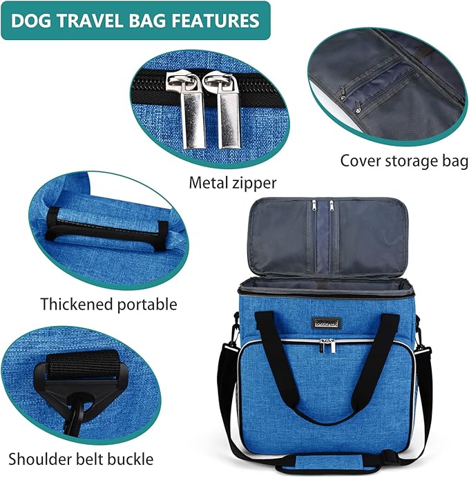 BAGLHER Dog Travel Bag, Pet Travel Bag, - Image 4