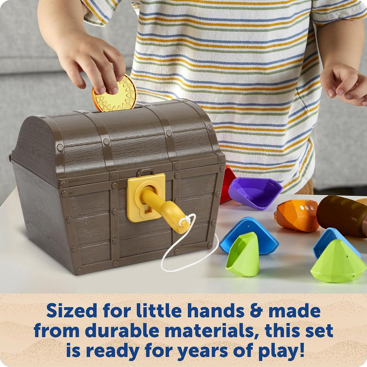 Learning Resources Gem Surprise Treasure Chest