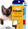 Soft Claws Nail Caps for Small Cats, 40 Caps, Red