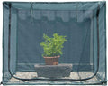 Square 4'x4' Netting Cover 3.3FT Tall Crop Cage Pest Guard Cover by porayhut
