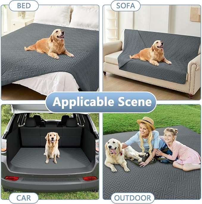 hyha Waterproof Dog Blanket, Soft Dog Bed Cover Pet Blankets, Waterproof Sofa - Image 6